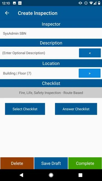 Capture all the fire inspection data you need with the SBN software platform.