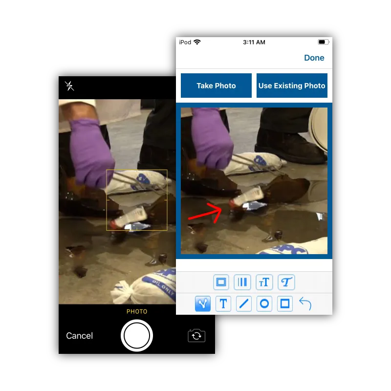 Capture data offline and annotate with rich media, anytime, anywhere.
