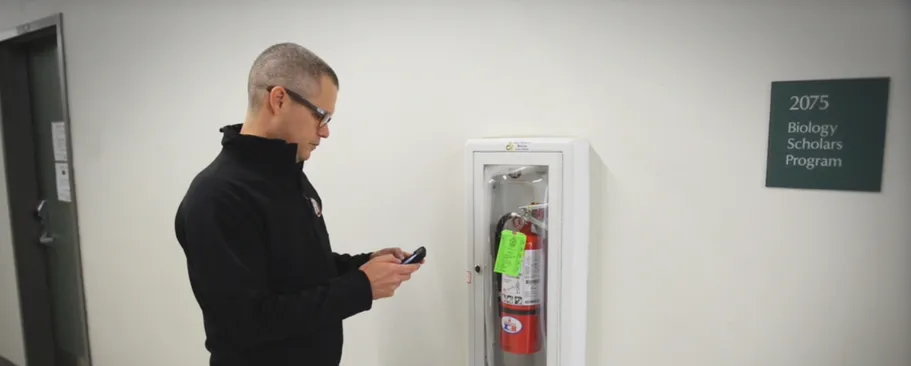 Mobile fire alarm inspections with SBN's Inspect+ software
